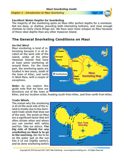 Maui Snorkeling Guide eBook Sample Page 1