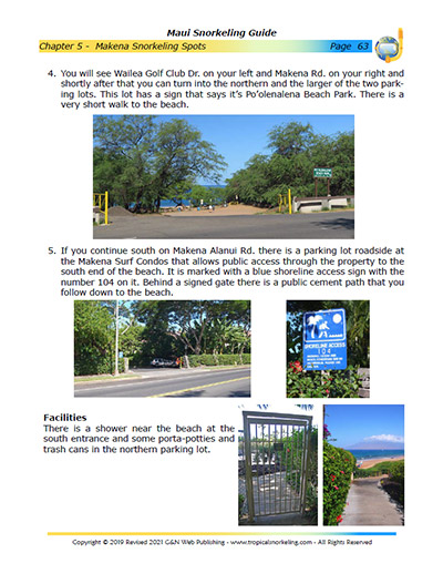 Maui Snorkeling Guide eBook Sample Page 6
