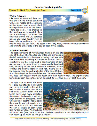 Curacao Snorkeling Guide eBook Sample Page 3