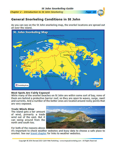 St John Snorkeling Guide eBook Sample Page 1