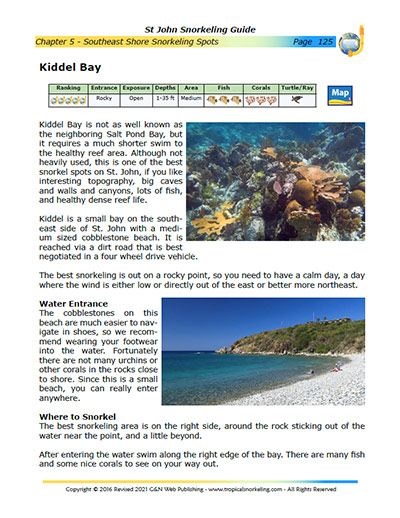 St John Snorkeling Guide eBook Sample Page 2