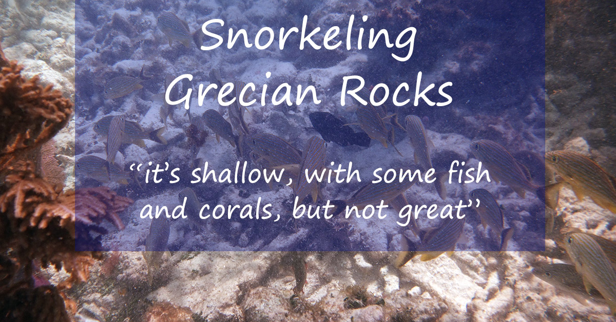 Snorkeling Grecian Rocks, Key Largo - Spot For A Windy Day