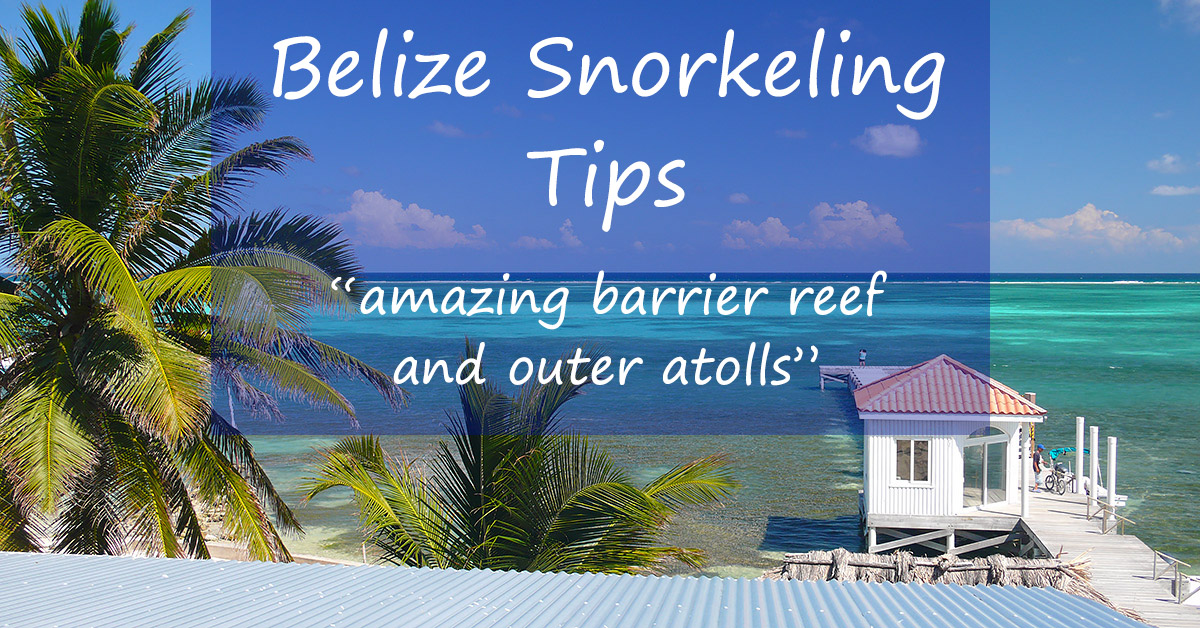 Belize Snorkeling What It's Like And Where To Snorkel