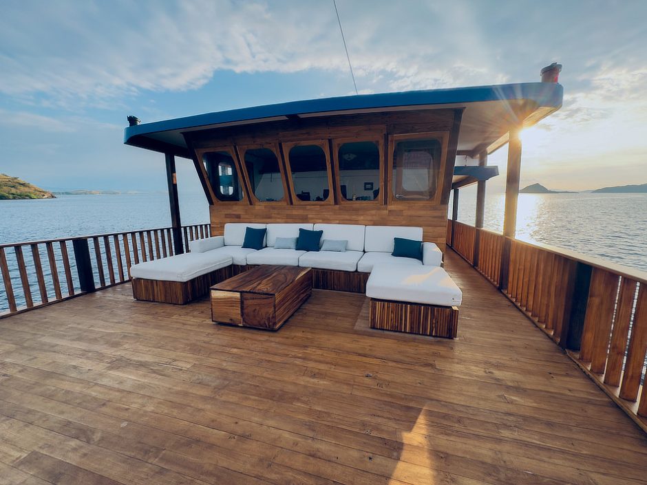 Naga Biru Upper Deck Outdoor Seating