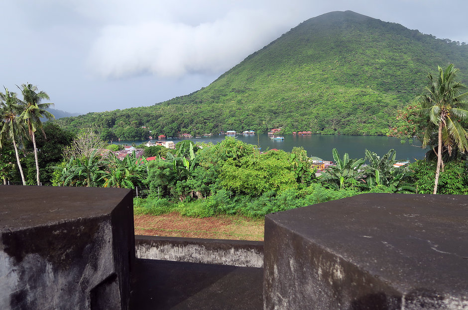 Gunung Api from Fort Belgica