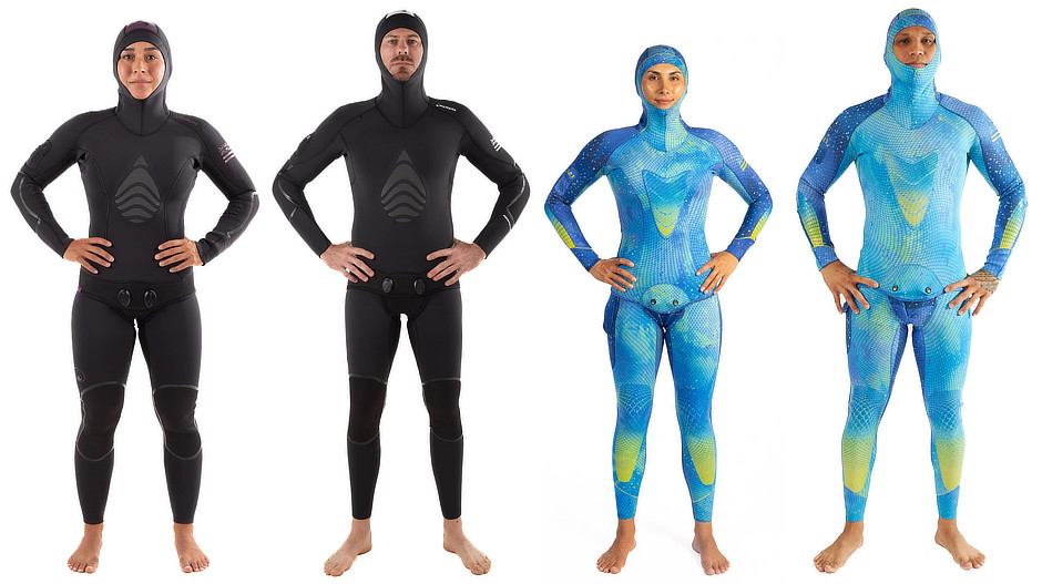 Waihana Wetsuits Essentials and Kajiki for Women and Men
