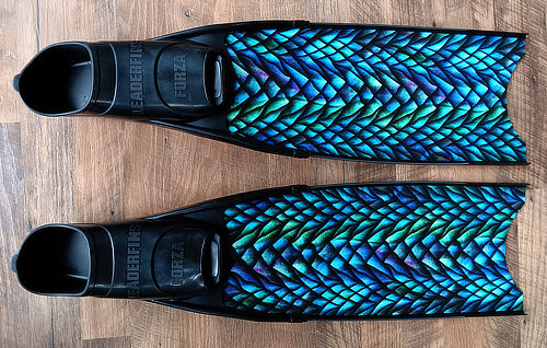 Leaderfins Fiberglass Fins Dragon Scales